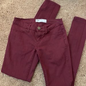 Maroon jegging